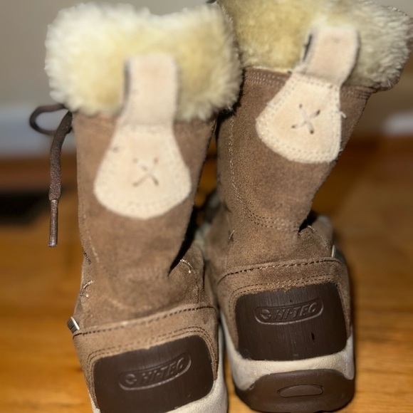 Hi-TEC St. Moritz Thinsulate Brown and Tan Women’s Snow Winter Boots - Size 7.5 - Picture 8 of 17